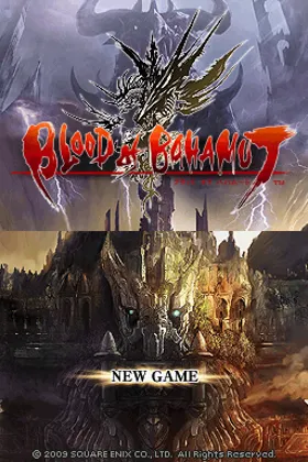Blood of Bahamut (Japan) screen shot title